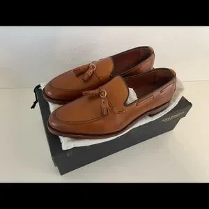 Allen Edmonds Grayson Tassel Loafers size 9.5 2E Allen Edmonds Grayson Tassel Loafer Burgundy (6714  main image 4